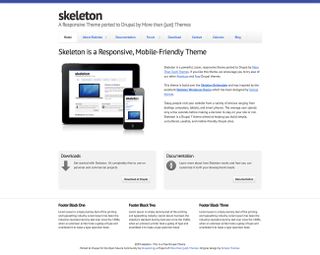 Drupal themes: Skeleton