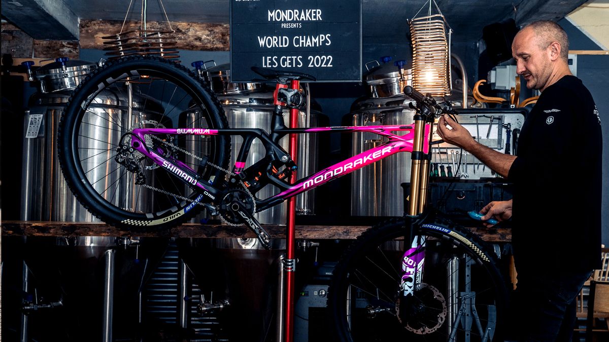 MS Mondraker Team unveil their &#039;Ride Neon, Coded For Speed&#039; custom-painted World Champs bikes