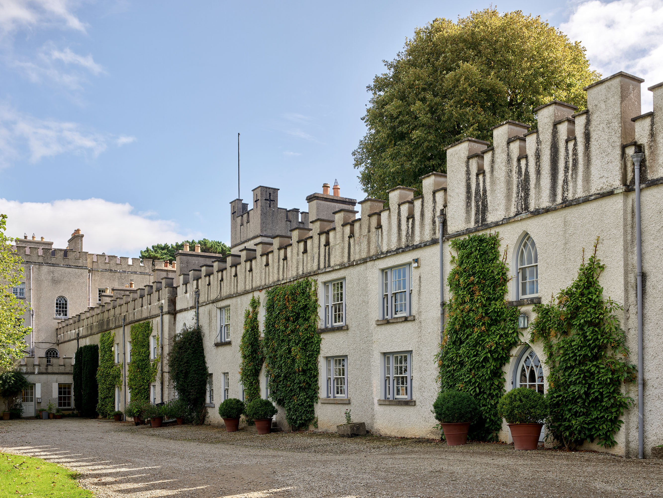 Glin Castle in south-west Ireland