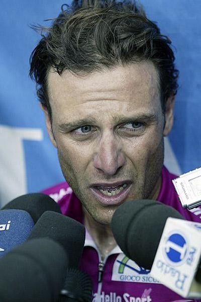 Petacchi is interviewed post-race