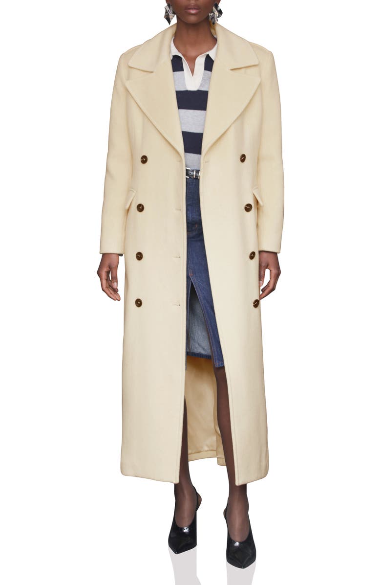 Double Breasted Tailored Maxi Coat