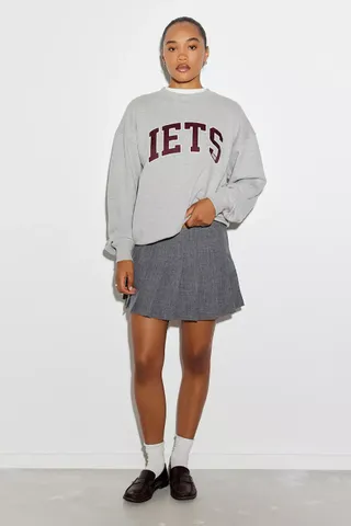 Urban Outfitters, Cleo Pleated Mini Skirt