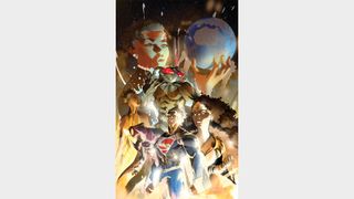 Cover art for Titans: Beast World: Waller Rising #1.