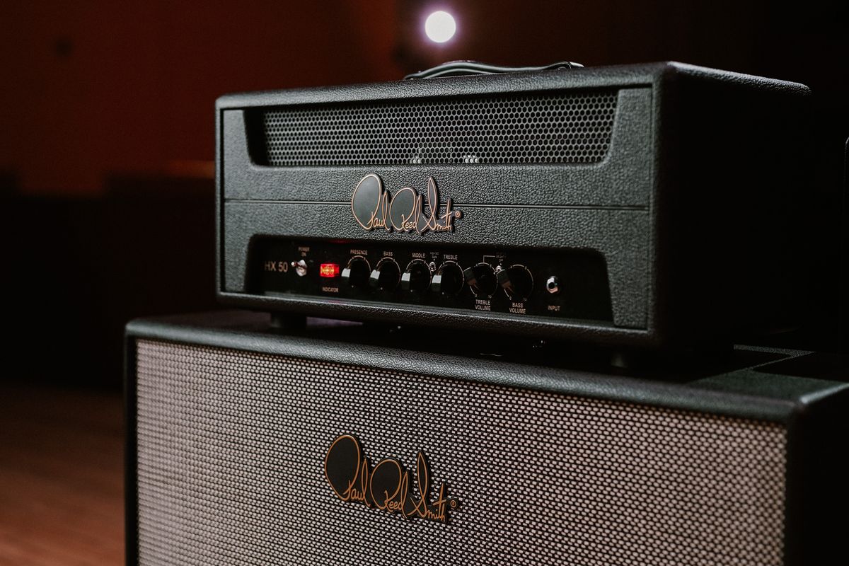 PRS HX amp close up