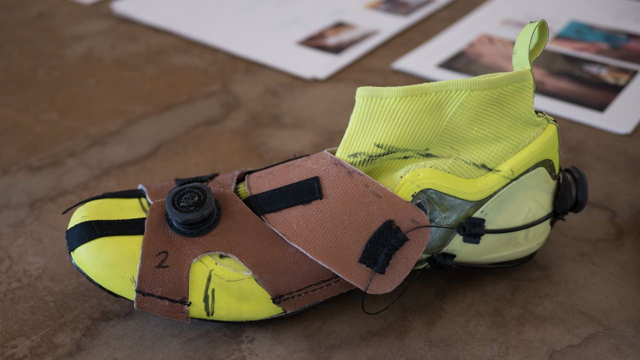 Specialized shoe prototype