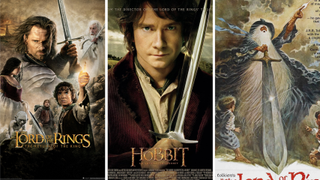 Various posters for middle earth films