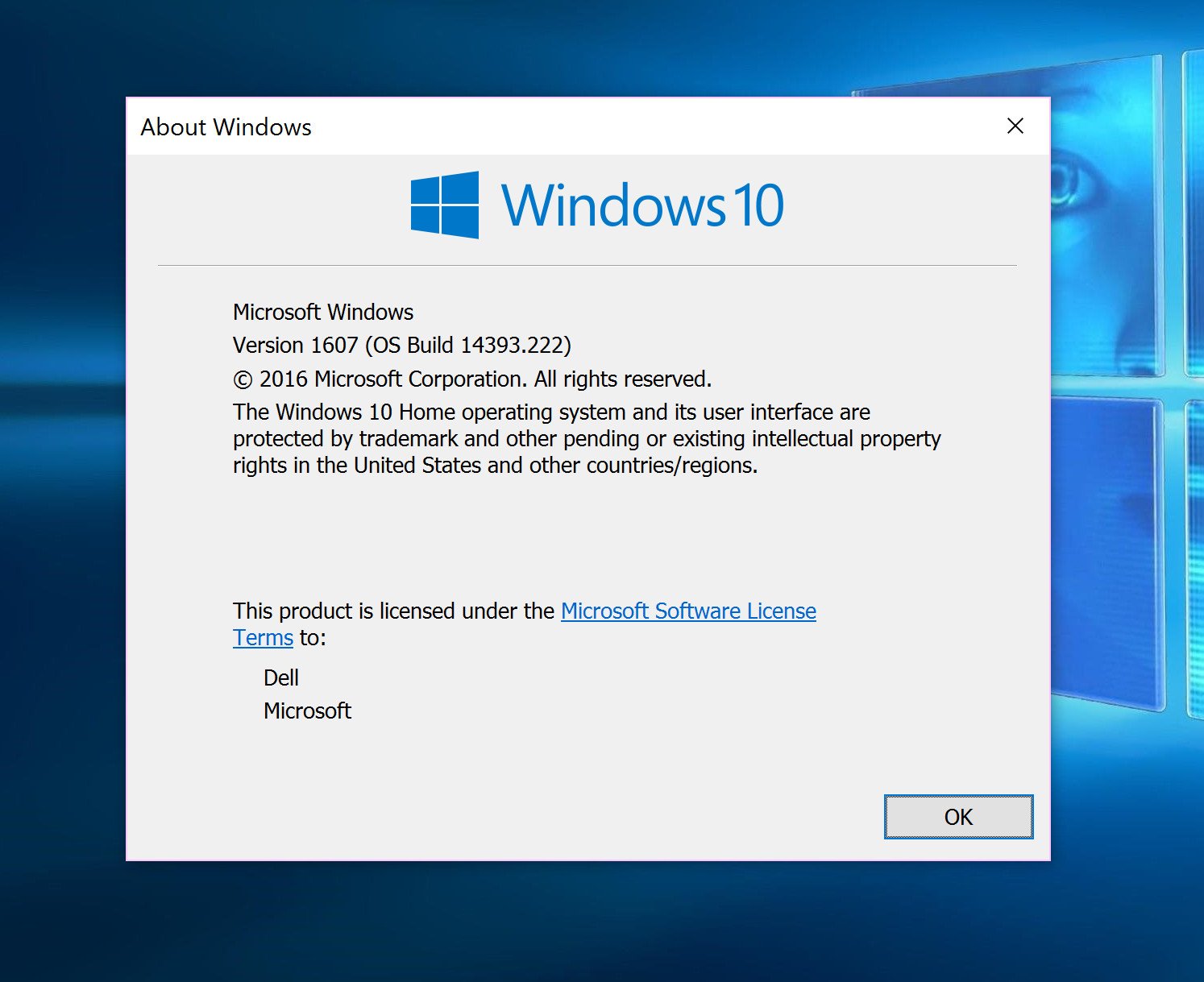 Microsoft Releases Windows 10 Build 14393222 For Insider Release