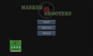 Masked Shooters Menu