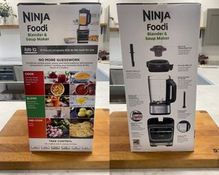 Making A Strawberry Milkshake with the NINJA Foodi + Unboxing Ninja Foodi  Power Nutri Blender 