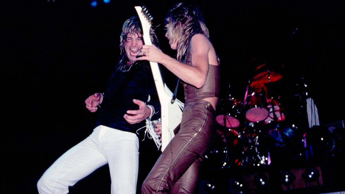 Ozzy Osbourne and Randy Rhoads