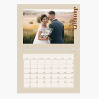 Double A4 Photo Calendar - from £5.99