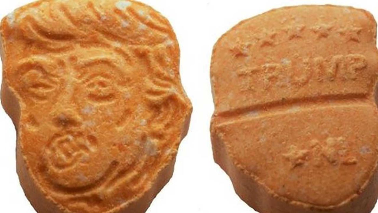 Trump-shaped drugs seized by German police