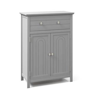 Gray Agassi Freestanding Bathroom Cabinet