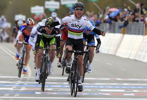 World champion Mark Cavendish (Team Sky)