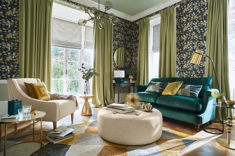 25 Living Room Curtain Ideas For An, Fancy Curtains For Living Room