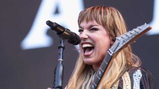 Lzzy Hale onstage