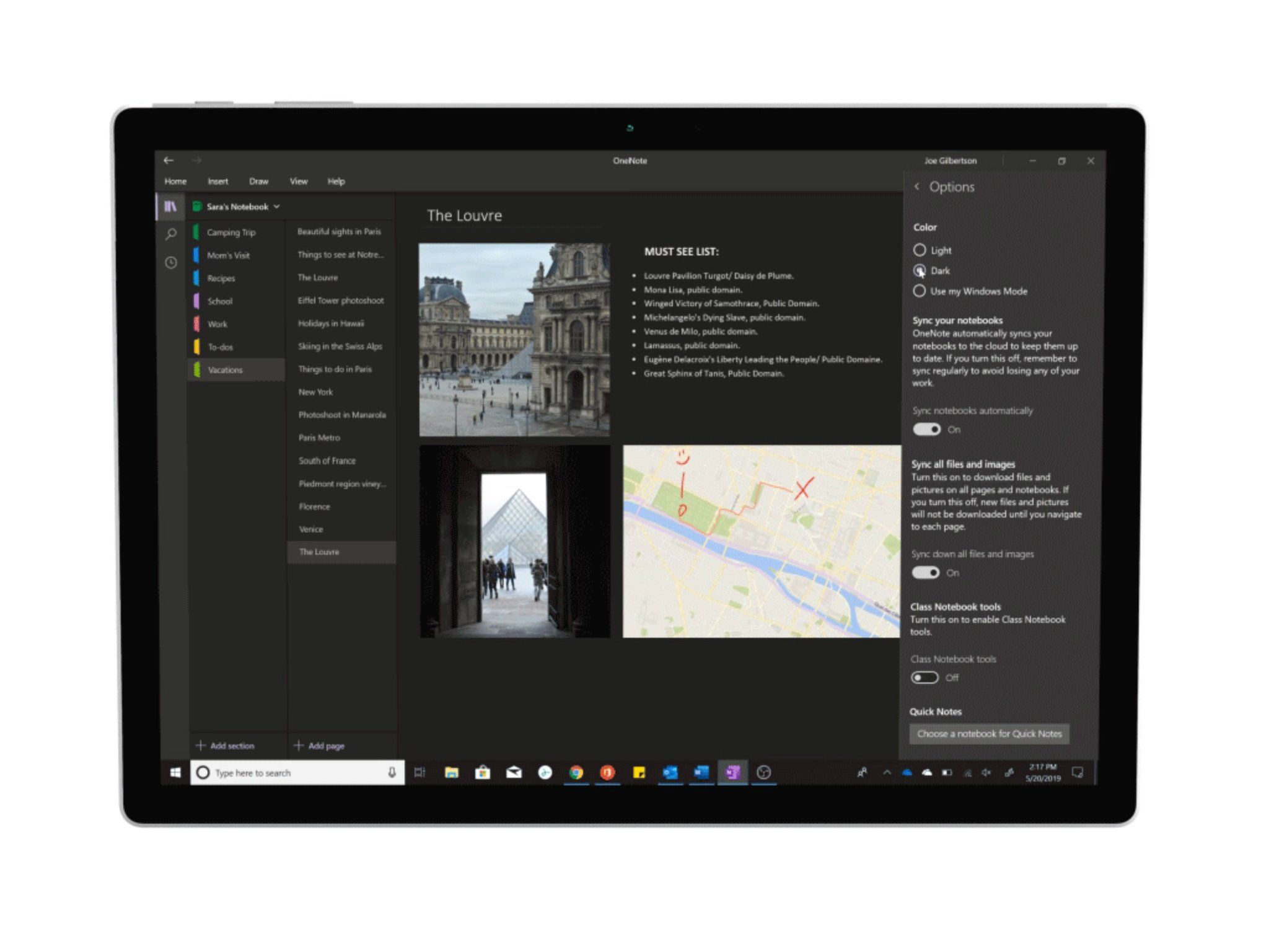 OneNote gets dark mode, Excel on iOS adds option to digitize ...