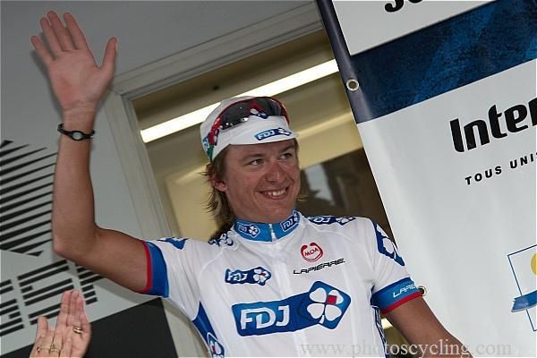 Yauheni Hutarovich (FDJ) was happy despite losing the race lead