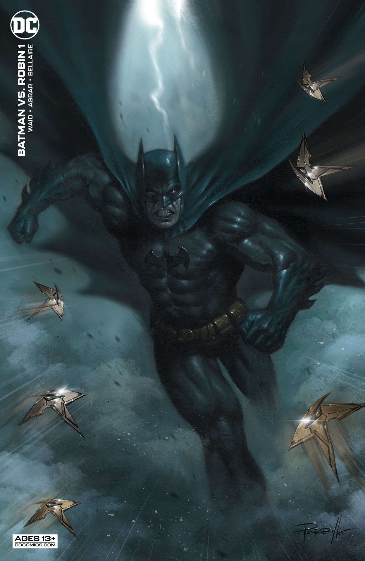 Batman vs. Robin #1 covers