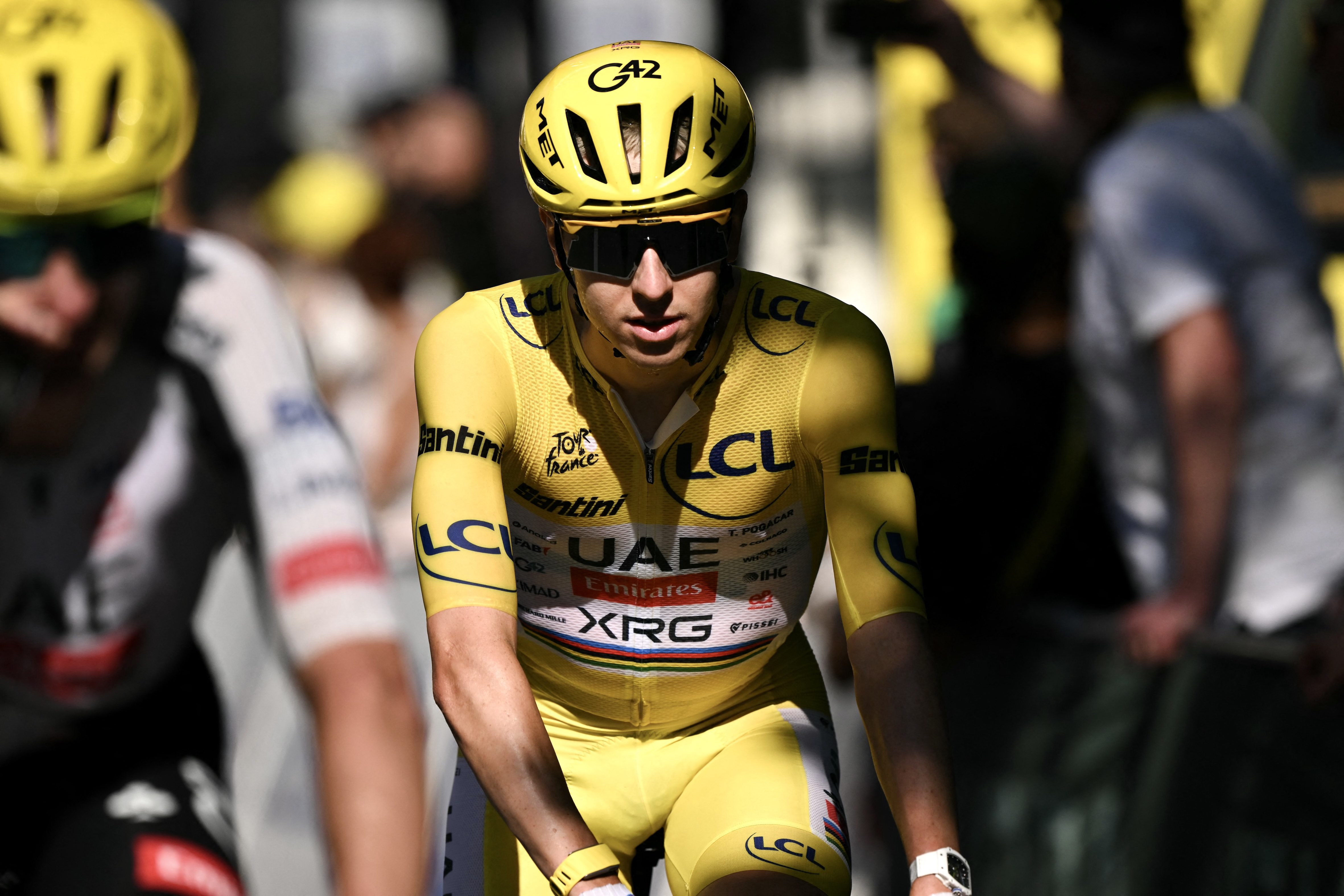 Tadej Pogacar stage 4 Tour de France 2026