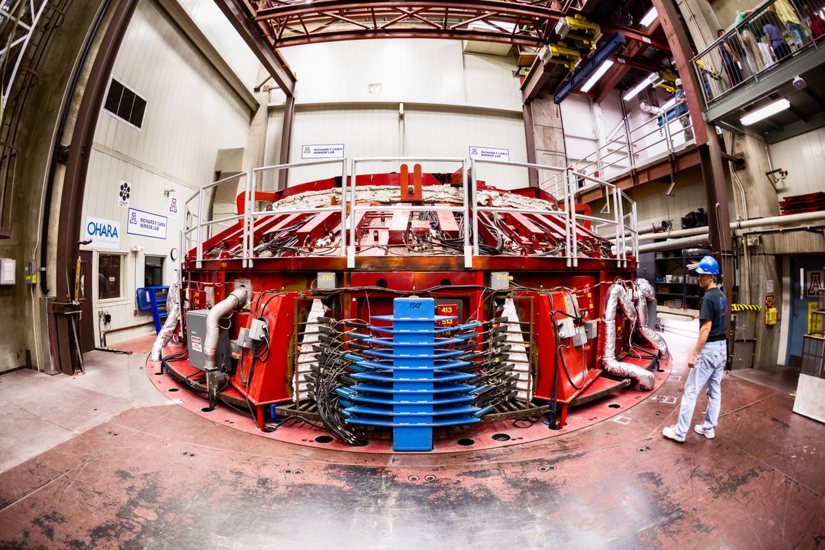 Giant Magellan Telescope Project Starts Making Mirror No. 5 Space