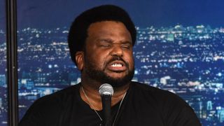 Craig Robinson performs stand-up