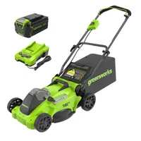 Greenworks 40V 16" Brushless Cordless (Push) Lawn Mower