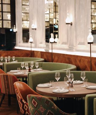Sucre restaurant interiors in London