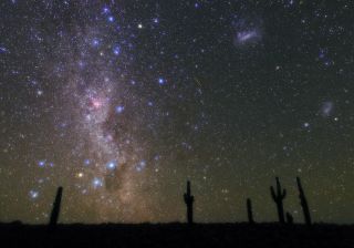 Astrophotographer Babak Tafreshi captured this image of the stars over the Atacama Desert on Aug. 25, 2020. 