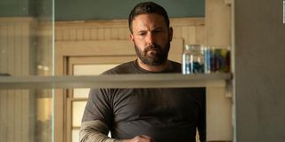 Jack Cunningham (Ben Affleck) looks forlorn as he stands inside his house in 'The Way Back'