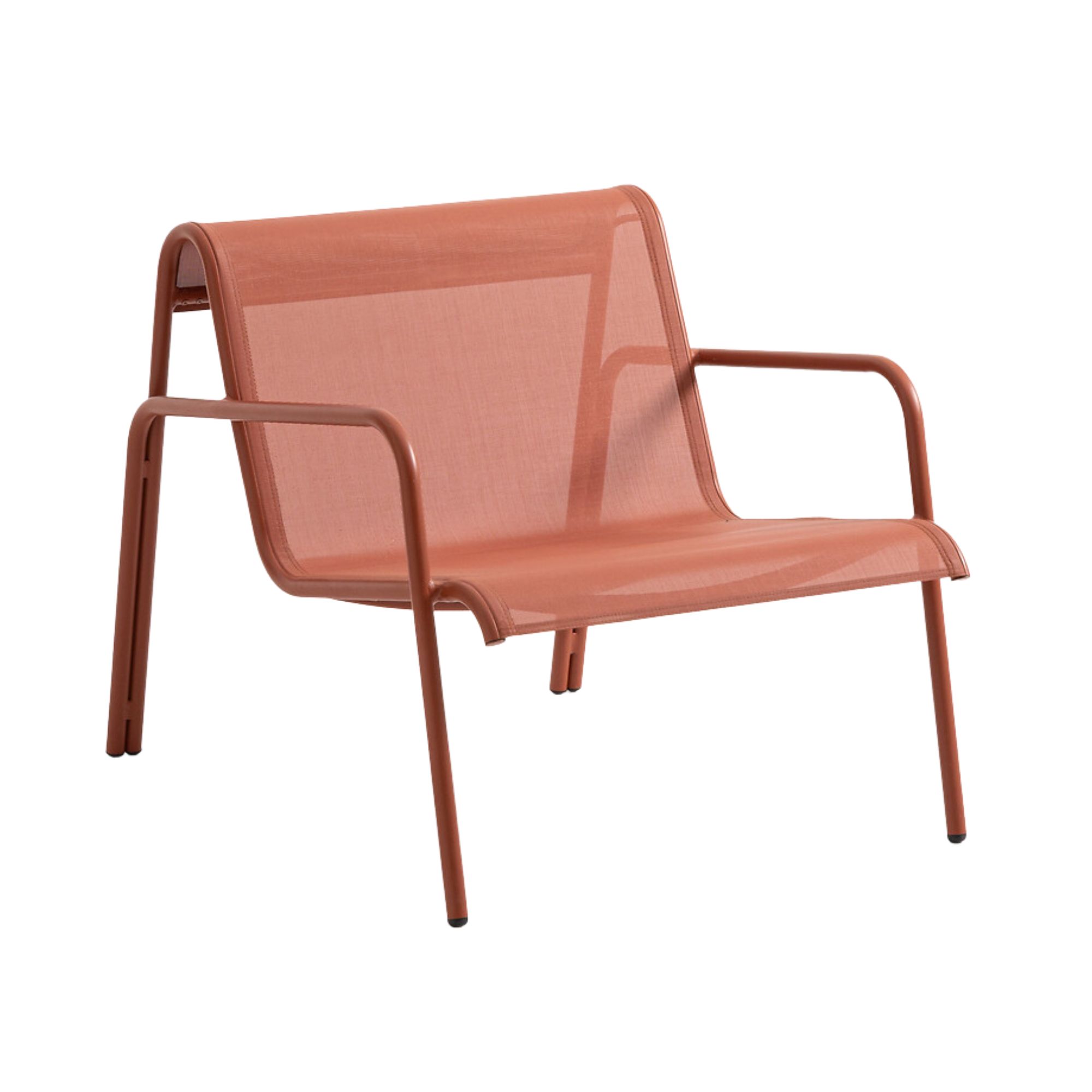 LA REDOUTE INTERIEURS, Low Aluminium and Textilene Armchair Lysa