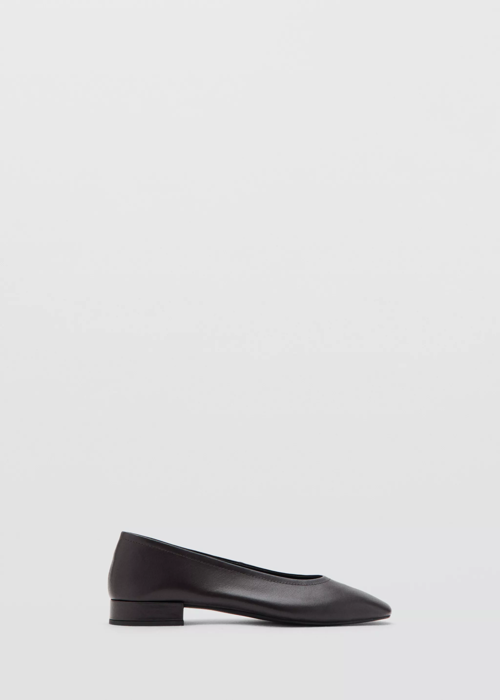 Leather Flat Shoes - Women | Mango Usa