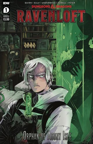 Dungeons & Dragons: Ravenloft - Orphan of Agony Isle #1 cover