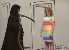 Watch Seth Meyers' Late Night Players act out New Yorker cartoons