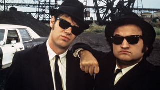 John Belushi and Dan Aykroyd in The Blues Brothers.
