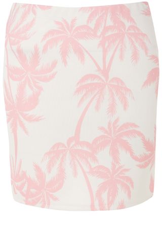 Primark Palm Tree Scuba Skirt, £6