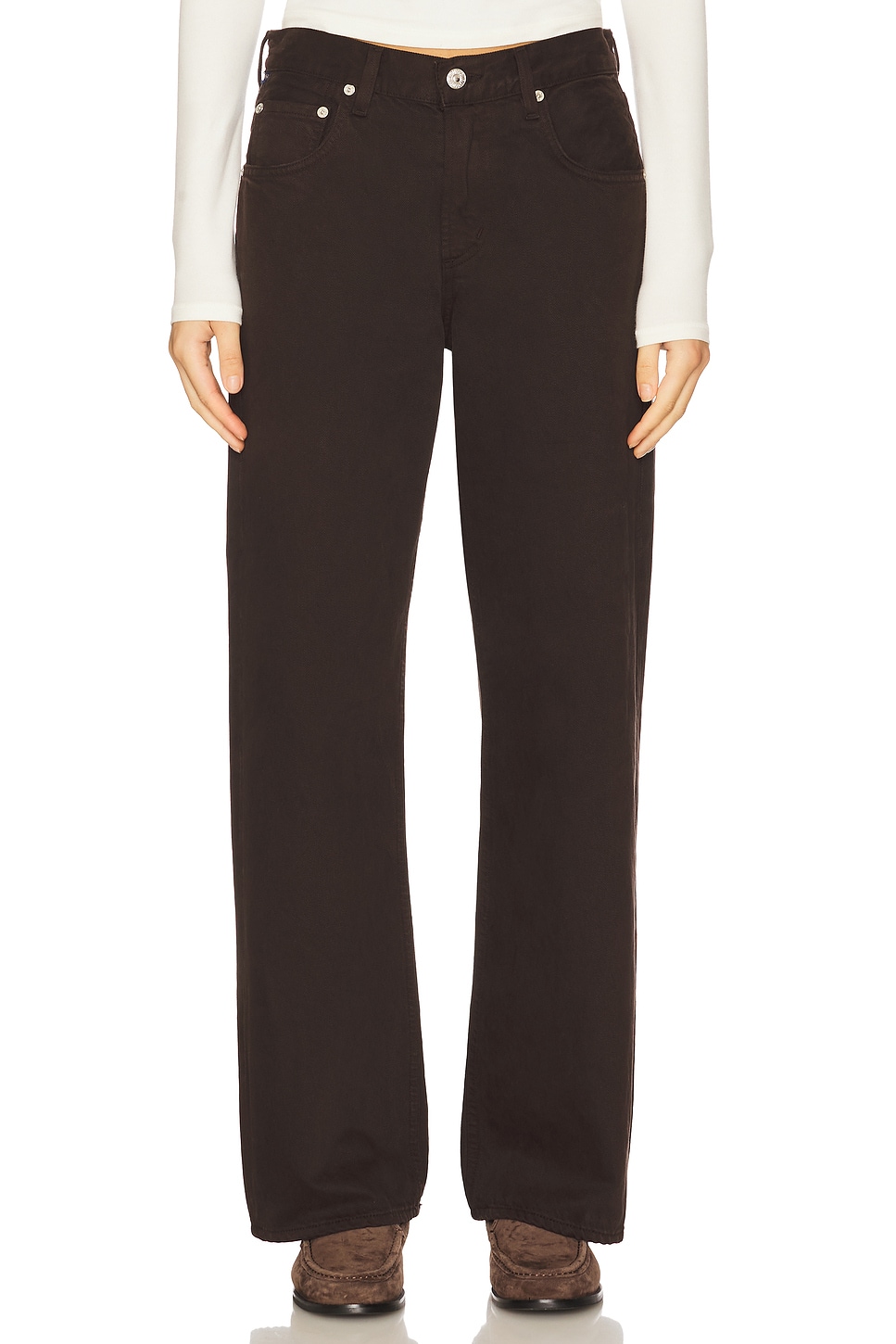 Lindz Low Rise Easy Straight Jeans