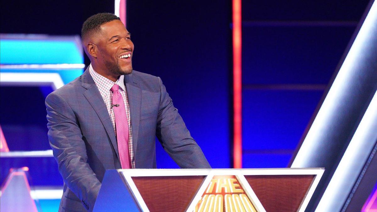 Michael Strahan on The $100,000 Pyramid