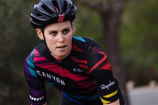 Tiffany Cromwell sports the new Canyon//SRAM racing kit for 2016