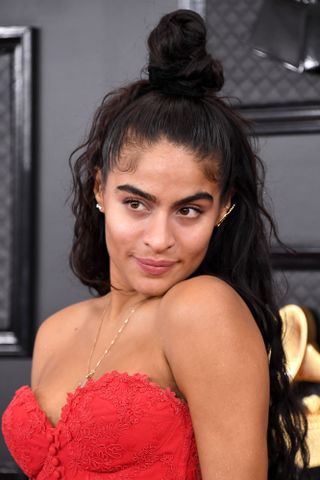 Jessie Reyez attends the 62nd Annual GRAMMY Awards at Staples Center on January 26, 2020 in Los Angeles, California. (
