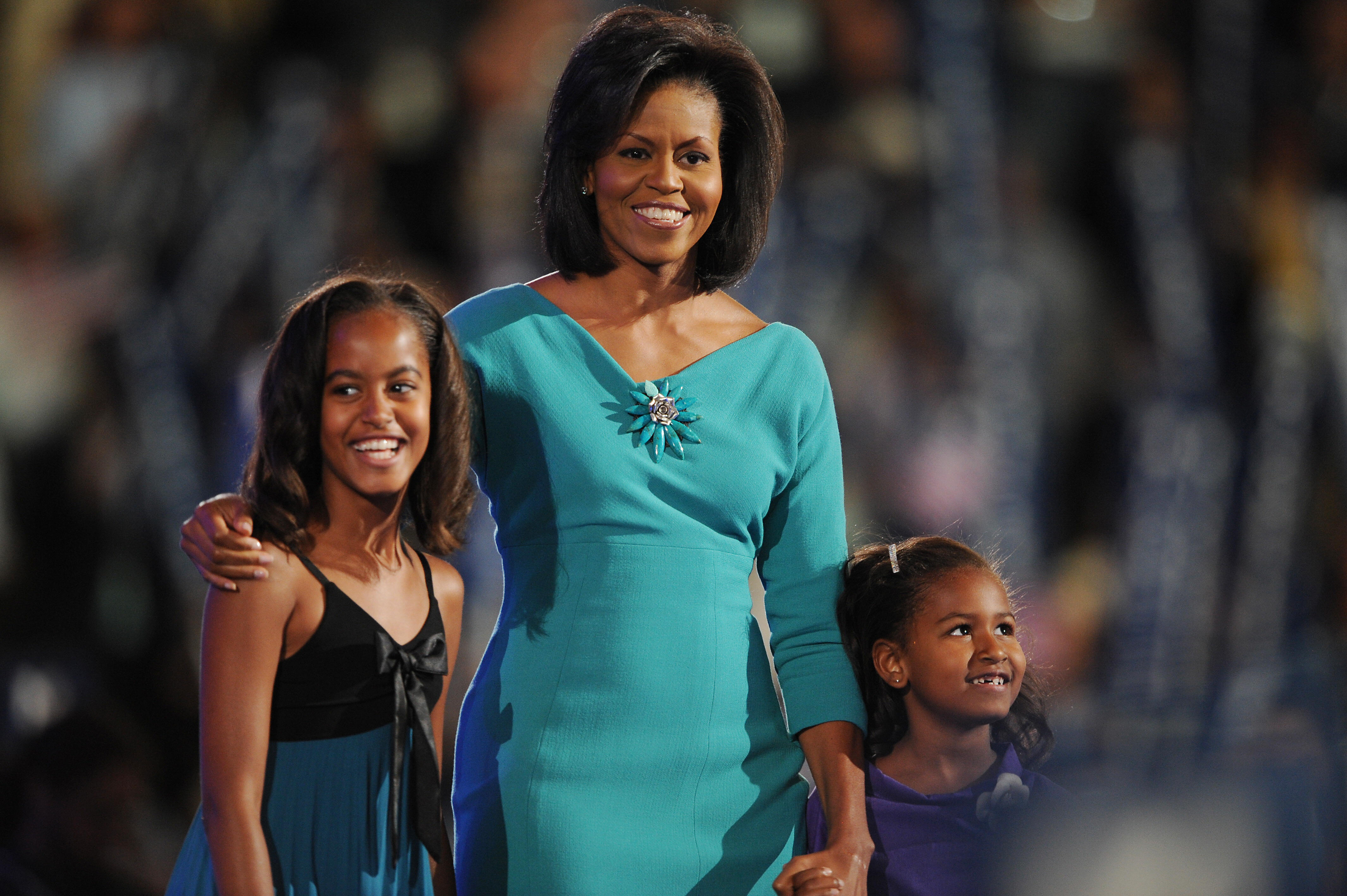 Michelle Obama wears Kailua Blue