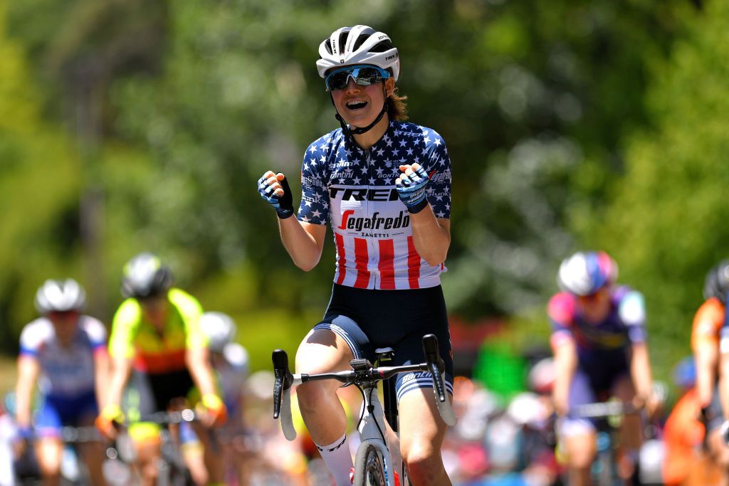 Ruth Winder wins stage 3 of the Women's Tour Down Under