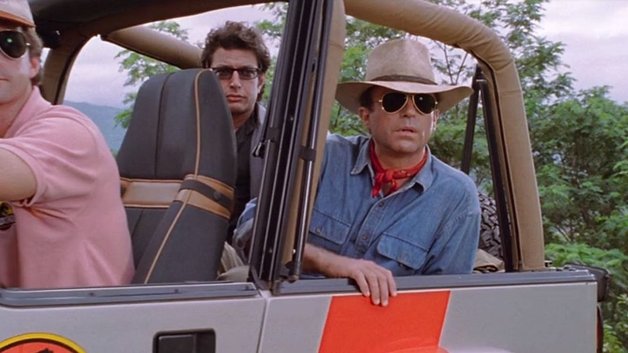 Sam Neill Und Jeff Goldblum In Jurassic Park