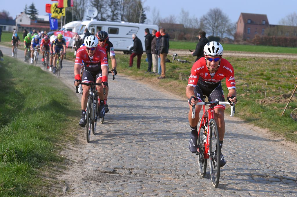 Fabio Felline and John Degenkolb (Trek-Segafredo)