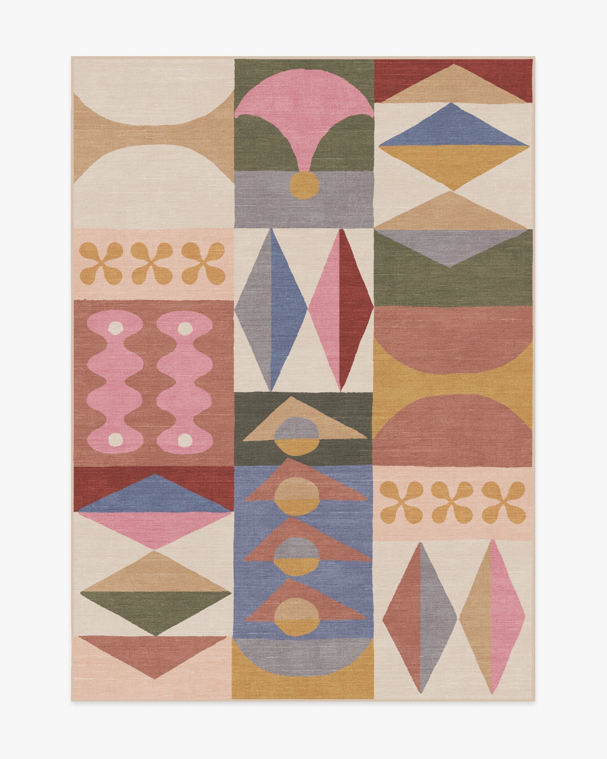 Rio Multicolour Rug by Jonathan Adler