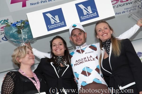 Anthony Ravard (AG2R) took the sprint classification lead