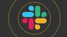 The Slack logo on the ITPro background
