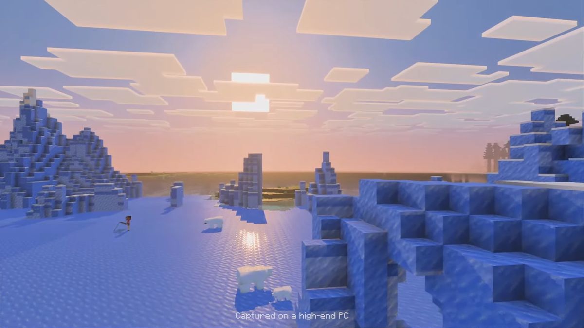 Screenshot of Minecraft Live (Mar. 2025).