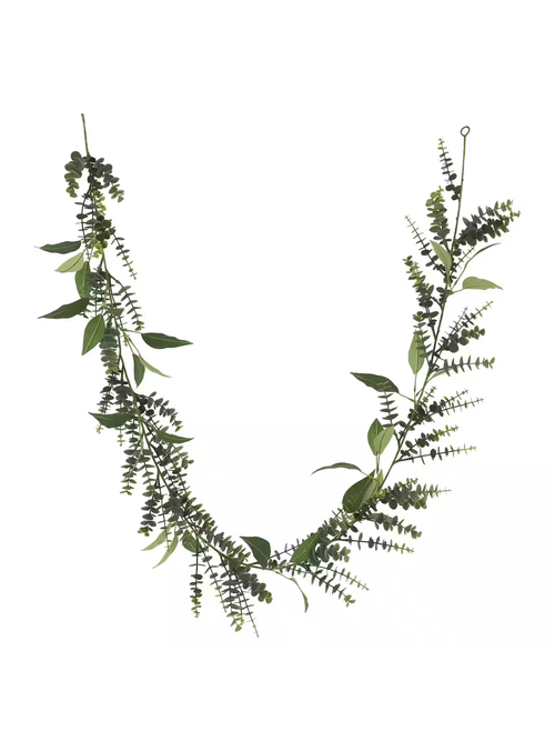6ft. Eucalyptus & Grass Garland 