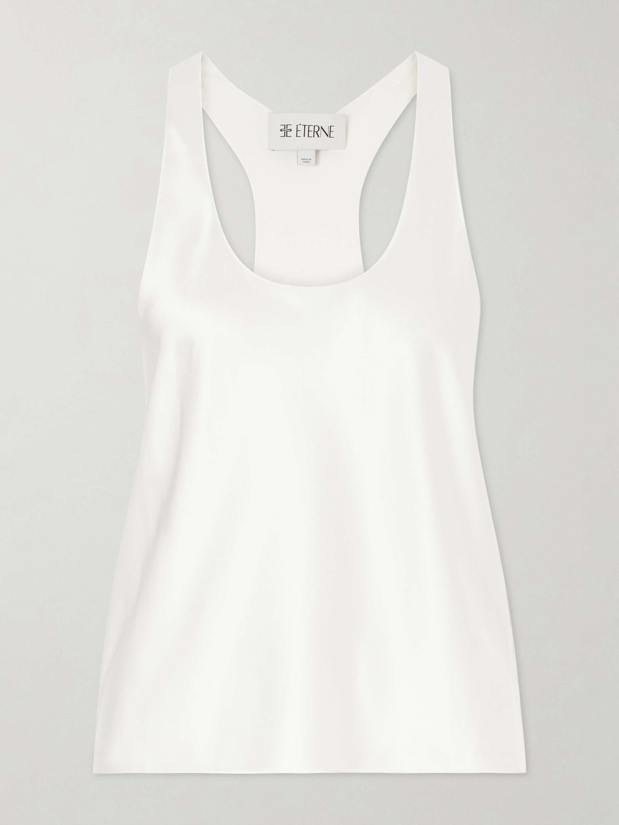 Hedi Silk-Blend Satin Tank